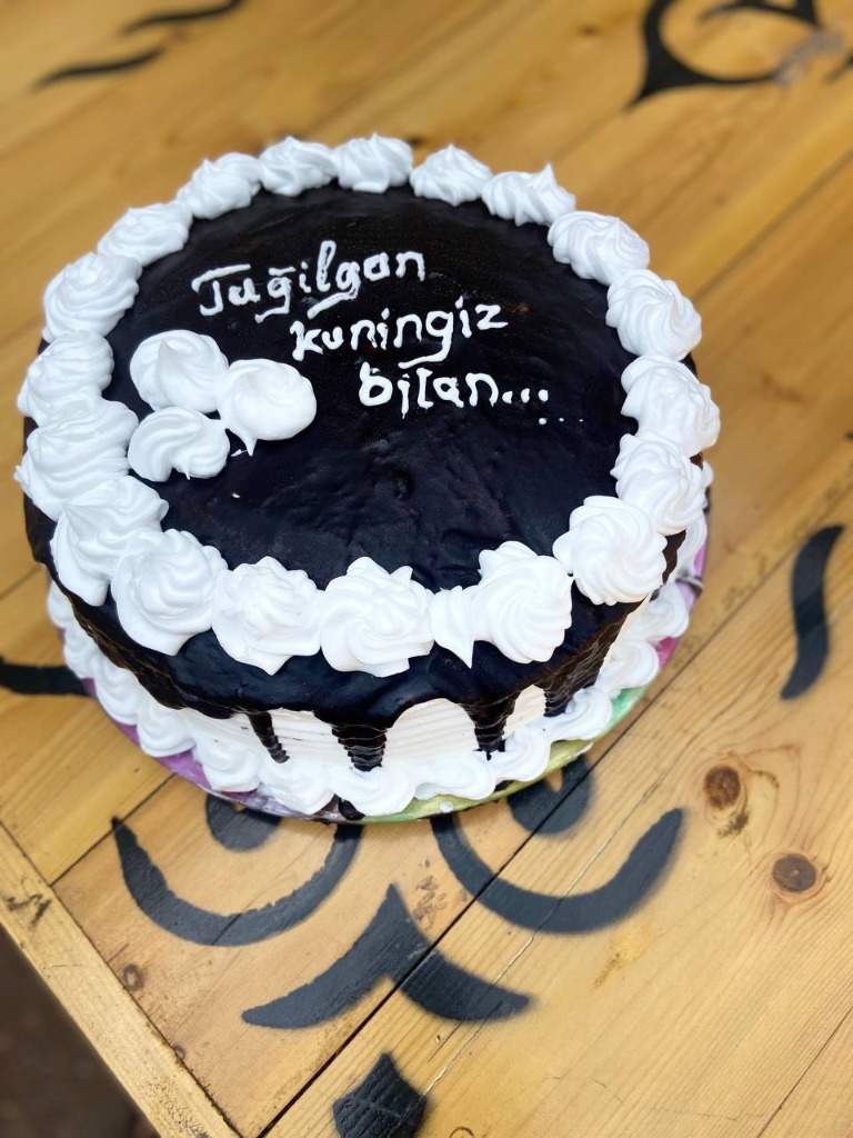 Handmade Birthday Drip Cake by Shahzoda